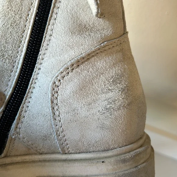 MJUS lace up ankle boots offwhite size 36 - Picture 8 of 13